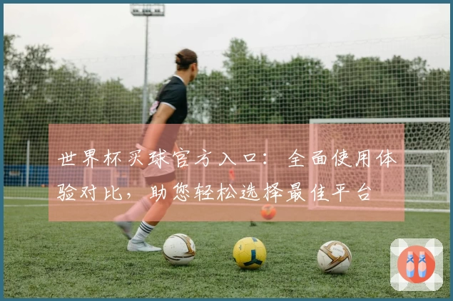 世界杯买球官方入口：全面使用体验对比，助您轻松选择最佳平台
